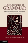Cover: Aesthetics of Grammar - Cambridge University Press