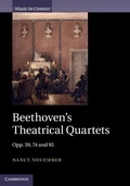 Cover: Beethoven's Theatrical Quartets - Cambridge University Press