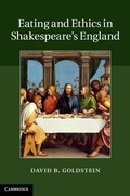 Cover: Eating and Ethics in Shakespeare's England - Cambridge University Press