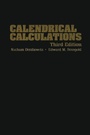 Cover: Calendrical Calculations - Cambridge University Press