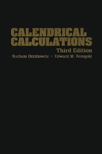 Enlarge image Cover: Calendrical Calculations - Cambridge University Press