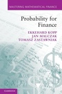 Cover: Probability for Finance - Cambridge University Press