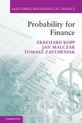 Cover: Probability for Finance - Cambridge University Press