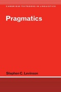 Cover: Pragmatics - Cambridge University Press