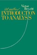Cover: Yet Another Introduction to Analysis - Cambridge University Press