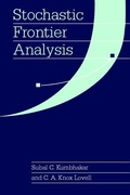 Cover: Stochastic Frontier Analysis - Cambridge University Press