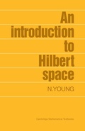 Cover: Introduction to Hilbert Space - Cambridge University Press