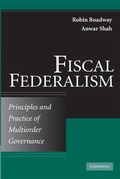 Cover: Fiscal Federalism - Cambridge University Press