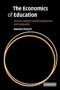 Cover: Economics of Education - Cambridge University Press