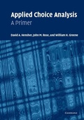 Cover: Applied Choice Analysis - Cambridge University Press