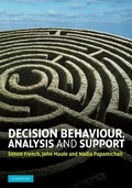 Cover: Decision Behaviour, Analysis and Support - Cambridge University Press