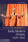 Cover: Cambridge Introduction to Early Modern Drama, 1576-1642 - Cambridge University Press
