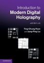 Cover: Introduction to Modern Digital Holography - Cambridge University Press