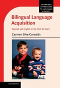 Cover: Bilingual Language Acquisition - Cambridge University Press