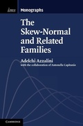 Cover: Skew-Normal and Related Families - Cambridge University Press