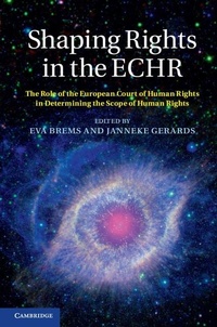 Enlarge image Cover: Shaping Rights in the ECHR - Cambridge University Press