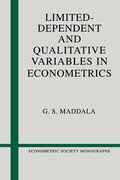 Cover: Limited-Dependent and Qualitative Variables in Econometrics - Cambridge University Press