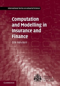 Enlarge image Cover: Computation and Modelling in Insurance and Finance - Cambridge University Press