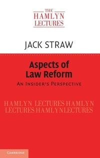 Enlarge image Cover: Aspects of Law Reform - Cambridge University Press