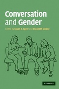 Cover: Conversation and Gender - Cambridge University Press