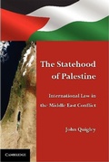 Cover: Statehood of Palestine - Cambridge University Press