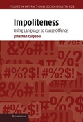 Cover: Impoliteness - Cambridge University Press
