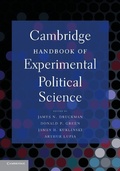 Cover: Cambridge Handbook of Experimental Political Science - Cambridge University Press