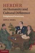 Cover: Herder on Humanity and Cultural Difference - Cambridge University Press