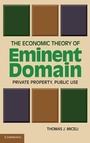 Cover: Economic Theory of Eminent Domain - Cambridge University Press