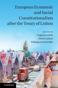 Cover: European Economic and Social Constitutionalism after the Treaty of Lisbon - Cambridge University Press