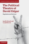 Cover: Political Theatre of David Edgar - Cambridge University Press