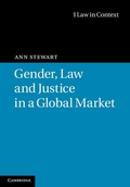 Cover: Gender, Law and Justice in a Global Market - Cambridge University Press