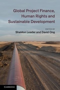 Cover: Global Project Finance, Human Rights and Sustainable Development - Cambridge University Press
