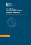Cover: WTO Regime on Government Procurement - Cambridge University Press