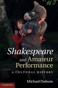 Cover: Shakespeare and Amateur Performance - Cambridge University Press