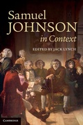 Cover: Samuel Johnson in Context - Cambridge University Press