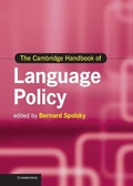 Cover: Cambridge Handbook of Language Policy - Cambridge University Press