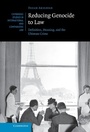 Cover: Reducing Genocide to Law - Cambridge University Press
