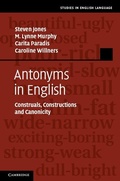 Cover: Antonyms in English - Cambridge University Press
