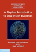 Cover: Physical Introduction to Suspension Dynamics - Cambridge University Press
