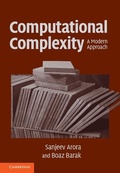 Cover: Computational Complexity - Cambridge University Press