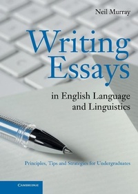 Enlarge image Cover: Writing Essays in English Language and Linguistics - Cambridge University Press