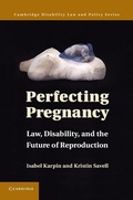 Cover: Perfecting Pregnancy - Cambridge University Press
