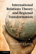 Cover: International Relations Theory and Regional Transformation - Cambridge University Press