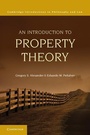 Cover: Introduction to Property Theory - Cambridge University Press