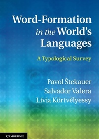 Enlarge image Cover: Word-Formation in the World's Languages - Cambridge University Press