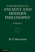 Cover: Explorations in Ancient and Modern Philosophy: Volume 2 - Cambridge University Press