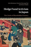 Cover: Hedge Fund Activism in Japan - Cambridge University Press