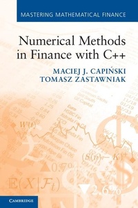 Enlarge image Cover: Numerical Methods in Finance with C++ - Cambridge University Press