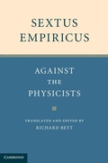 Cover: Sextus Empiricus - Cambridge University Press